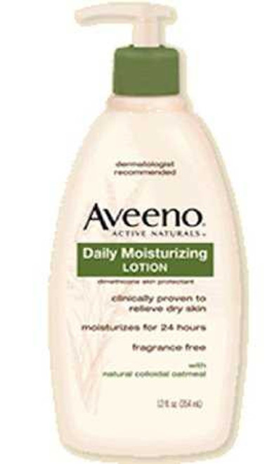 Hand and Body Moisturizer Aveeno® 12 oz. Pump Bottle Unscented Lotion 38137003600 Pack of 1 38137003600 Aveeno® 485931_EA