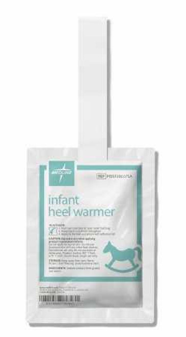 Instant Infant Heel Warmer Medline Heel One Size Plastic Cover / Gel Disposable MDS138007 Case of 100 MDS138007 MEDLINE 1148034_CS