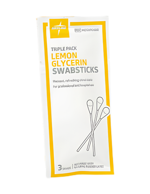 Lemon Glycerin Swabstick Medline Rayon Tip MDS090600 Pack of 1 
(346232_EA)