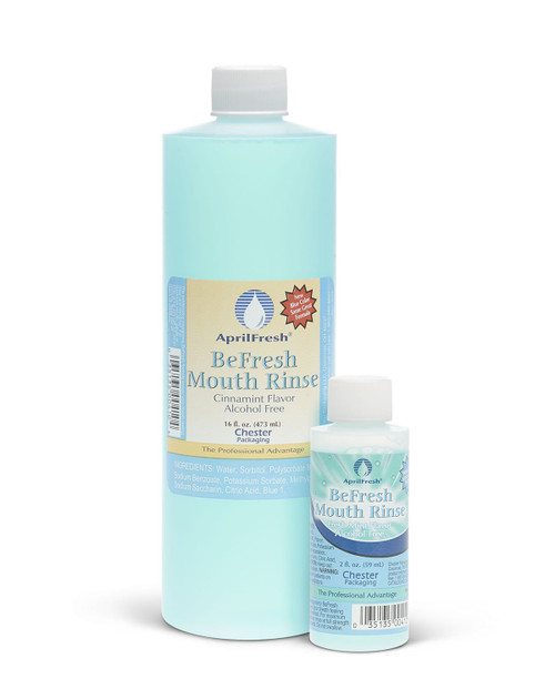 Mouthwash Sparkle Fresh 4 oz. Mint Flavor CTR000413 Case of 60