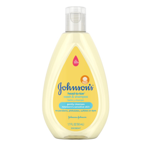 Baby Shampoo and Body Wash Johnson's Baby Head-to-Toe 13.6 oz. Flip Top Bottle Scented Pack of 1