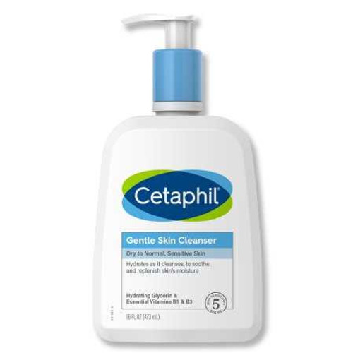 Facial Cleanser Cetaphil® Gentle Skin Cleanser Lotion 16 oz. Pump Bottle Unscented 30299011022 Pack of 1 30299011022 Cetaphil® Gentle Skin Cleanser 1230038_EA