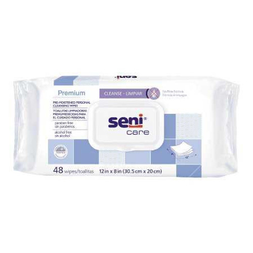 Personal Cleansing Wipe Seni® Care Soft Pack Scented 48 Count S-WR48-C11 Case of 576 S-WR48-C11 Seni® Care 1215646_CS Personal Cleansing Wipe Seni® Care Soft Pack Scented 48 Count S-WR48-C11 Case of 576 S-WR48-C11 Seni® Care 1215646_CS