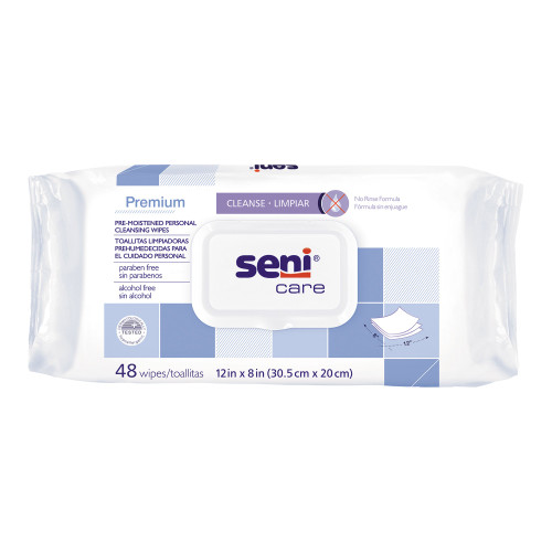 Personal Cleansing Wipe Seni Care Soft Pack Scented S-WR48-C11 Case of 576
