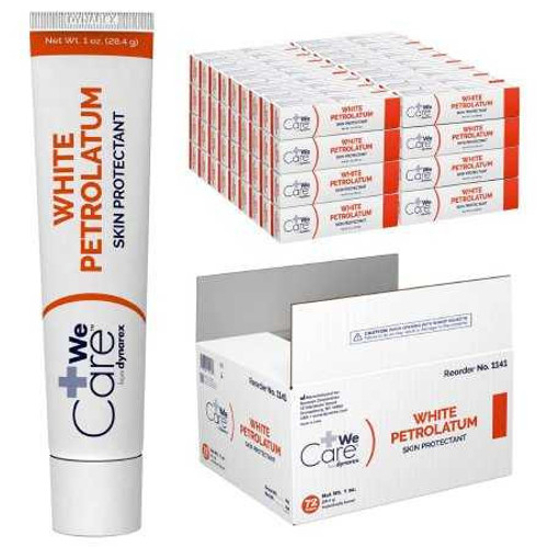 Petroleum Jelly WeCare™ 1 oz. Tube NonSterile 1141 Case of 72 1141 WeCare™ 1128576_CS Petroleum Jelly WeCare™ 1 oz. Tube NonSterile 1141 Case of 72 1141 WeCare™ 1128576_CS