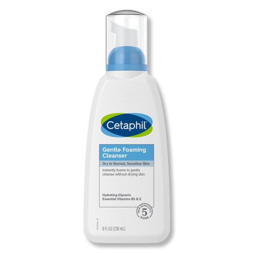 Facial Cleanser Cetaphil Foaming Face Wash Foaming 8 oz. Pump Bottle Gentle Scent Pack of 1