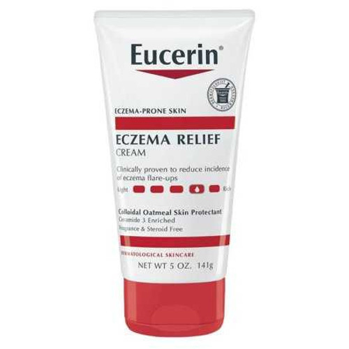 Eczema Cream Eucerin® Eczema Relief 5 oz. Tube Unscented Cream 07214001510 Pack of 1 07214001510 Eucerin® Eczema Relief 1231869_EA