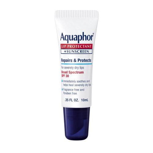 Lip Balm Aquaphor Lip Protectant + Sunscreen, 0.35 oz., Carton of 6