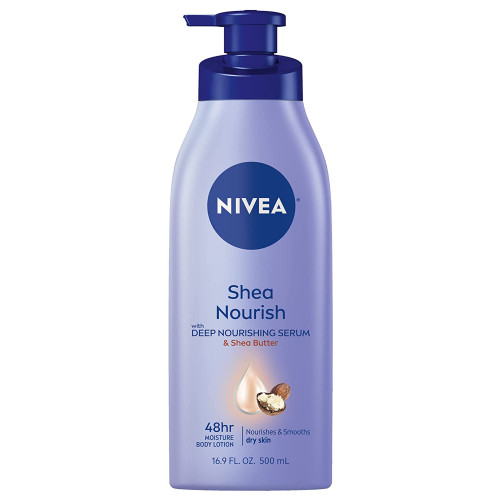 Nivea Shea Daily Moisture 16.9 oz. Pump Bottle Scented Lotion Pack of 1