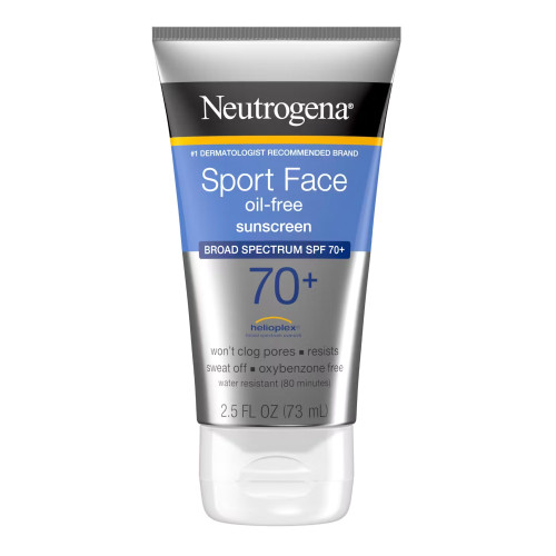Sunscreen Neutrogena Sport Face SPF 70 Lotion 2.5 oz. Tube Pack of 1