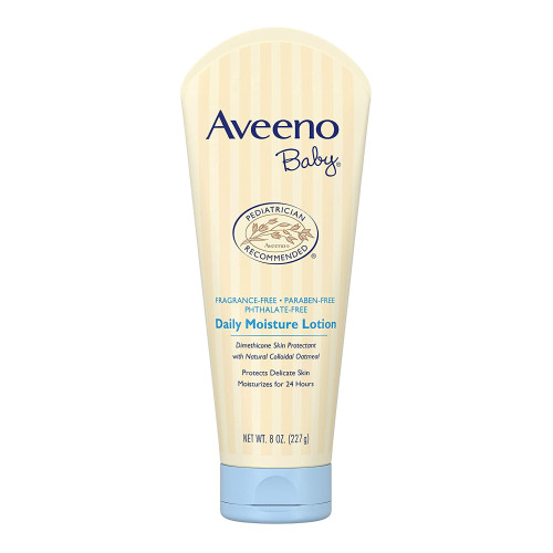 Baby Lotion Aveeno Baby 8 oz. Tube Unscented Lotion Pack of 1