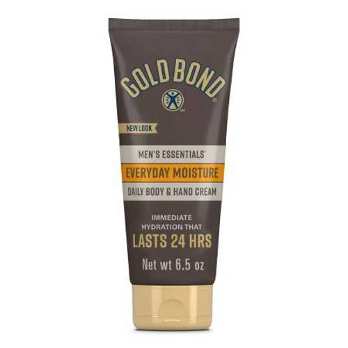 Hand and Body Moisturizer Gold Bond® Men's Essentials Everyday Moisture 6.5 oz. Tube Scented Cream 04116705530 Pack of 1 04116705530 Gold Bond® Men's Essentials Everyday Moisture 1230690_EA
