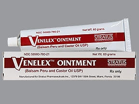 Venelex Wound Healing Ointment Balsam Peru and Castor Oil, Pack of 1
