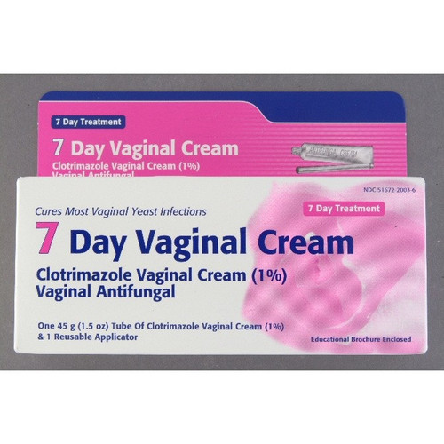 Vaginal Antifungal 1% Strength Cream 1.5 oz. Tube Pack of 1