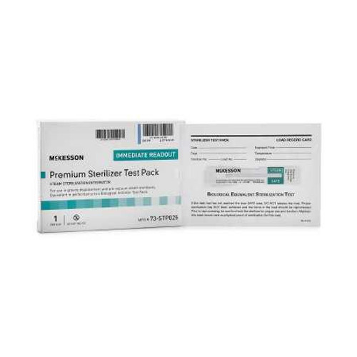 McKesson Sterilization Chemical Integrator Pack Steam 73-STP025 Pack of 1 73-STP025 McKesson 524538_EA