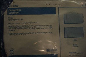 Surgical Leggings 28 W x 43 L Inch, 6 Inch Cuff Sterile 8420 Case of 20