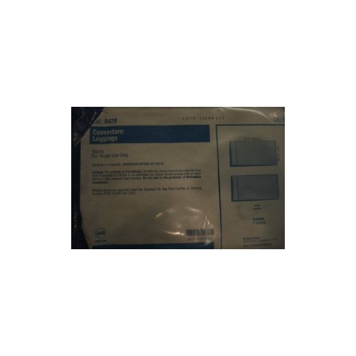 Surgical Leggings 28 W x 43 L Inch, 6 Inch Cuff Sterile 8420 Case of 20