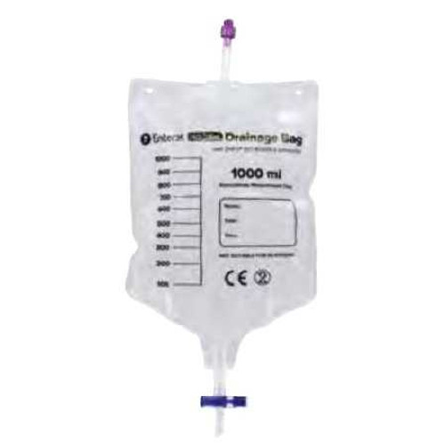 Enteral Drainage Bag with ENFit Connector, without Tube, 1000 mL, Sterile, Pack of 1 DBP-1000 ENFit® 1200554_EA