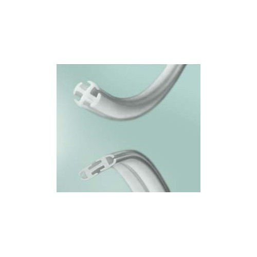 Bard Wound Drain Tube Round Hubless Type Without Attachment 4 Channel Type 19 Fr. Size, Sterile, 072230, Case of 10