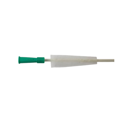 Urethral Catheter Bard® Coude Olive Tip Hydrophilic Coated 12 Fr. 16 Inch RTU12C Case of 30