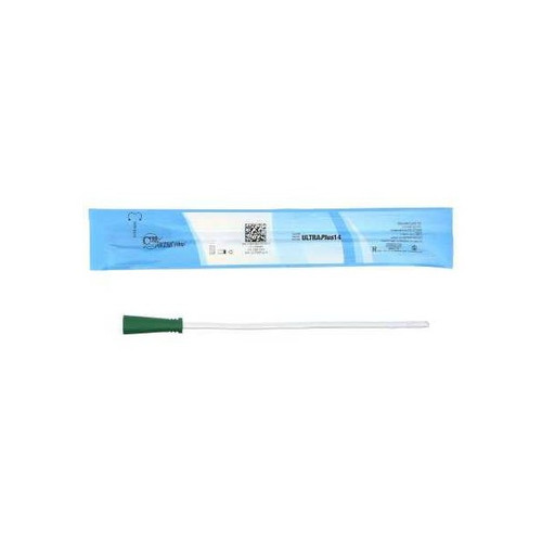 Urethral Catheter Cure Ultra Plus Straight Tip Lubricated PVC 14 Fr. 8 in, ULTRAPLUS14 Box of 30