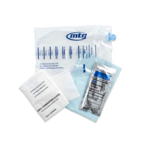 Intermittent Closed System Catheter Kit EZ-Advancer® 14 Fr. 16 Inch 40114 Case of 100