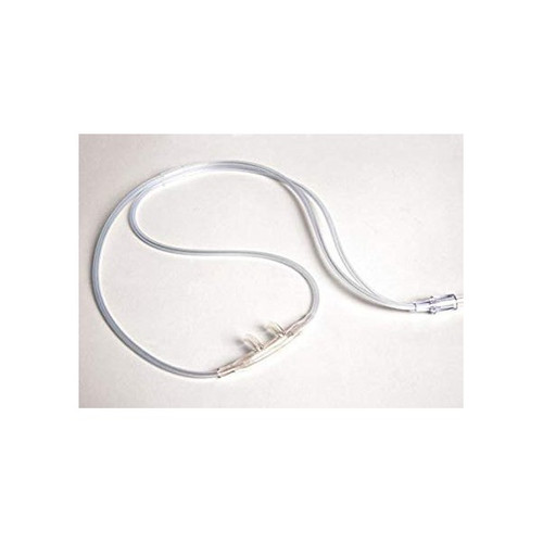 Salter-Style Nasal Cannula Pediatric Curved Prong / NonFlared Tip 7 Foot Tubing, 16SOFT-PED-7-50, Pack of 1