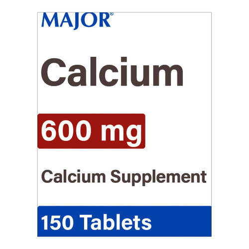 Joint Health Supplement Calcium Carbonate 600 mg Strength Tablet 150 per Bottle 20555000500 Bottle of 1
