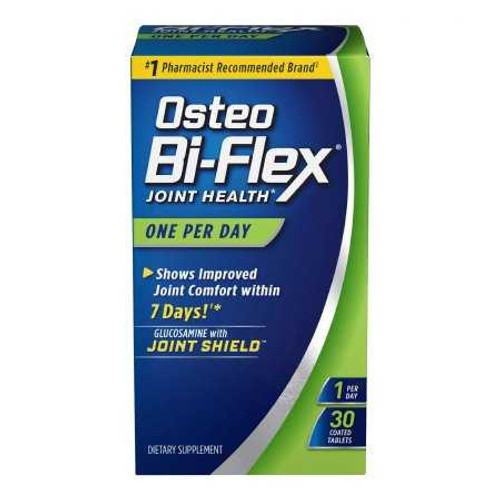 Joint Health Supplement Osteo-Bi-Flex® Vitamin D / Glucosamine 400 IU - 1500 mg Strength Caplet 30 per Bottle 03076833049 Box of 30 03076833049 Osteo-Bi-Flex® 830857_BX