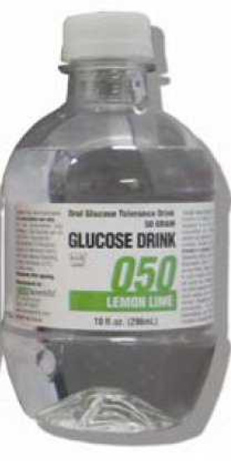 Glucose Tolerance Beverage Glucose Drink Lemon-Lime 50 Gram 10 oz. per Bottle 10-LL-050 Case of 24 10-LL-050 Glucose Drink 736761_CS