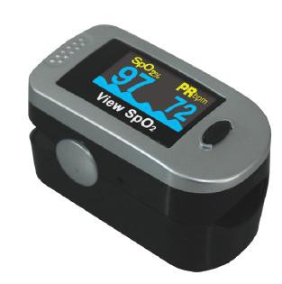 Fingertip Pulse Oximeter View SpO2 Adult / Pediatric MQ3200 Case of 10