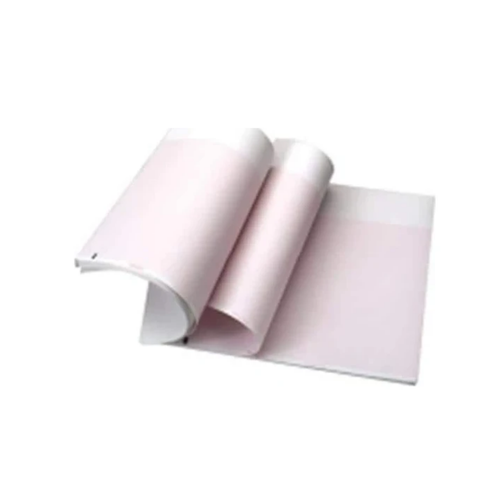 Diagnostic Recording Paper Thermal Paper 210 mm x 80 Foot Z-Fold Red Grid 94018P Box of 200
