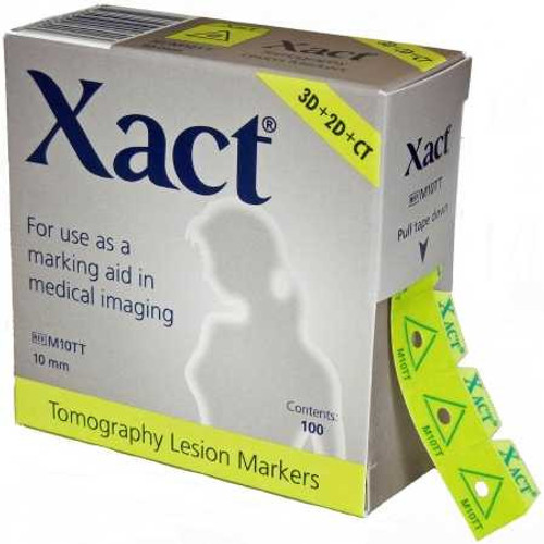 Radiology Skin Marker Xact® Triangle Lesion M10TT Box of 100 M10TT Xact® 1078353_BX