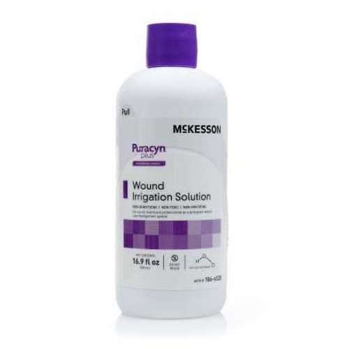 Wound Cleanser McKesson Puracyn® Plus Professional 16.9 oz. Instill / Spikeable Application Bottle NonSterile Antimicrobial 186-6525 Case of 6 186-6525 McKesson Puracyn® Plus Professional 1113214_CS Wound Cleanser McKesson Puracyn® Plus Professional 16.9 oz. Instill / Spikeable Application Bottle NonSterile Antimicrobial 186-6525 Case of 6 186-6525 McKesson Puracyn® Plus Professional 1113214_CS