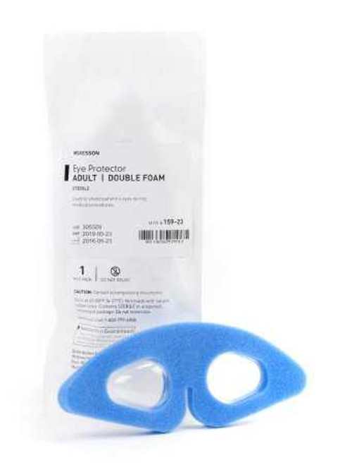 Eye Protector McKesson 2-9/10 x 8-1/8 Inch 159-23 Case of 150 159-23 McKesson 1018233_CS Eye Protector McKesson 2-9/10 x 8-1/8 Inch 159-23 Case of 150 159-23 McKesson 1018233_CS