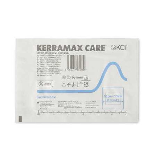 Super Absorbent Dressing KerraMax Care® 4 x 4 Inch Square PRD500-050 Carton of 10 PRD500-050 KerraMax Care® 1189349_CT