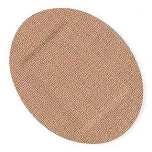 Adhesive Strip Curity™ 1 x 1-1/4 Inch Fabric Oval Tan Sterile 44109 Box of 50 44109 Curity™ 1063051_BX