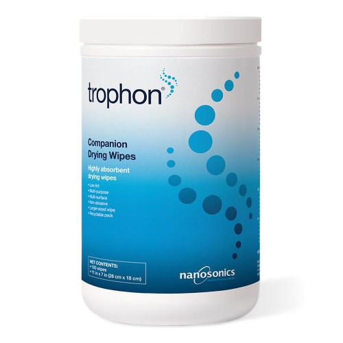 trophon Companion Drying Wipe 100 Count For trophon2 Ultrasound Probe, N00113, Case of 6