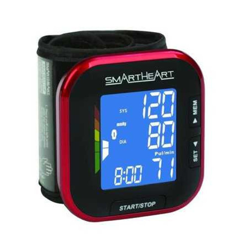 Digital Blood Pressure Monitor SmartHeart Adult Cuff 5.5 x 7.6 Inch Mobile 01-508 Pack of 1 01-508 SmartHeart 1237413_EA