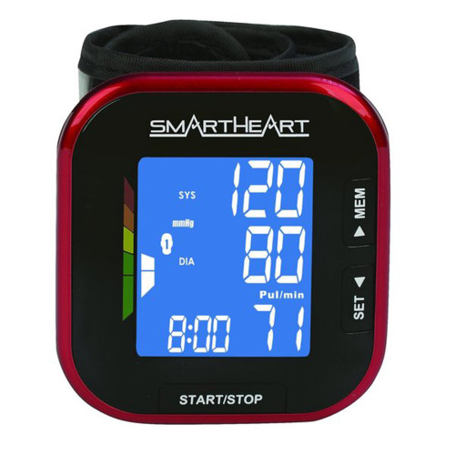 Digital Blood Pressure Monitor SmartHeart Adult Cuff 5.5 x 7.6'' Mobile 01-508 Pack of 1
