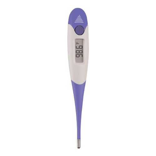 Digital Stick Thermometer Veridian Oral / Rectal / Axillary Probe Handheld 08-359-9 Box of 9 08-359-9 Veridian 1231229_BX