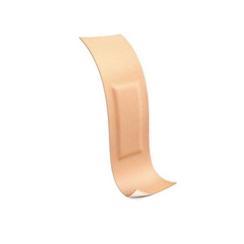 Adhesive Strip Leukoplast® Elastic 3/4 x 3 Inch Cross-Elastic Material Rectangle Tan Sterile 7645617 Box of 100
