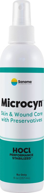 Microcyn Wound Cleanser 8 oz. Spray Bottle Antimicrobial, 84507, Pack of 1