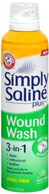 Simply Saline Plus Wound Wash Wound Cleanser 7.1 oz. Spray Can Sterile Antiseptic, 02260008557, Pack of 1
