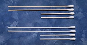 Swabstick Cotton Tip Wood Shaft 6 in, Sterile , C15053-006, Case of 1000