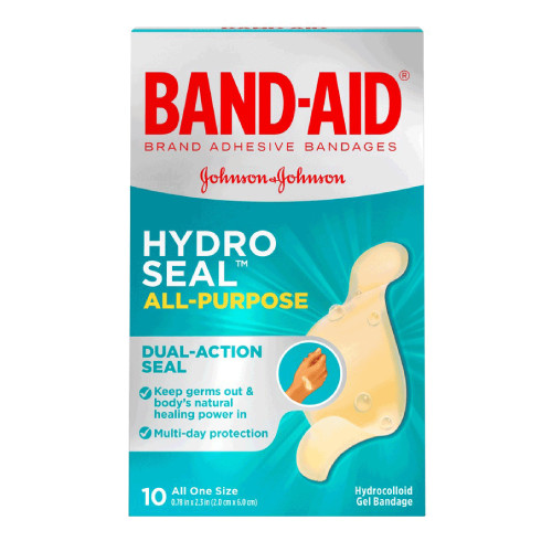 Band-Aid Hydro Seal Waterproof Adhesive Strip Hydrocolloid Gel Tan 1 X 2 Inch Sterile, 111741900, Case of 24