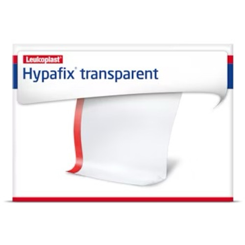 Hypafix Transparent Waterproof Dressing Retention Tape with Liner, 4'' x 11 yd, NonSterile, Box of 1