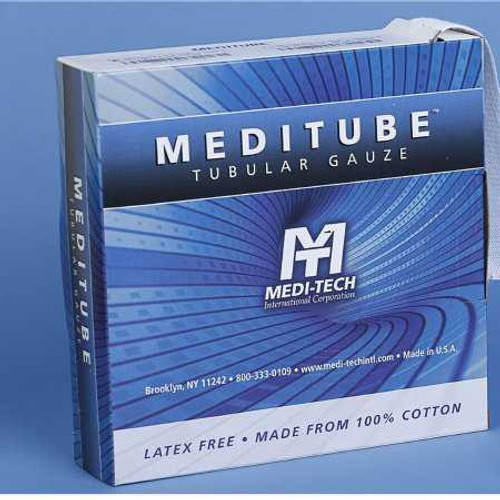 Tubular Retainer Dressing Meditube™ Cotton 5/8 Inch x 50 Yard Size 1 White Small Finger / Toe NonSterile MTTG319 Box of 1 MTTG319 Meditube™ 1128713_BX Tubular Retainer Dressing Meditube™ Cotton 5/8 Inch x 50 Yard Size 1 White Small Finger / Toe NonSterile MTTG319 Box of 1 MTTG319 Meditube™ 1128713_BX
