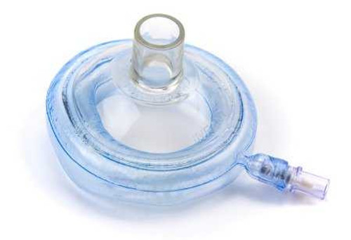 Anesthesia Mask McKesson Elongated Style Infant Hook Ring 16-585E Pack of 1 16-585E McKesson 1018139_EA