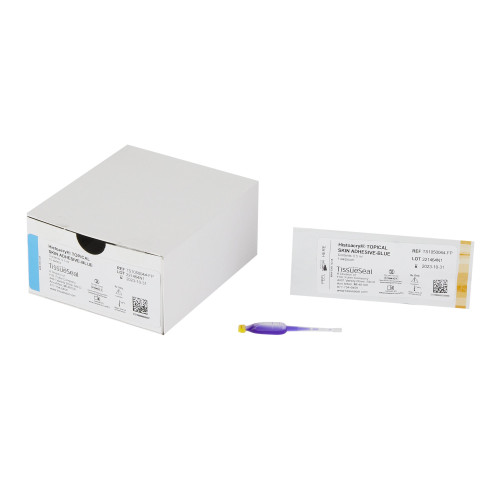 Histoacryl Blue Skin Adhesive 0.5 mL Liquid Precision Applicator Tip n-Butyl-2 Cyanoacrylate, TS1050044FP, Pack of 10